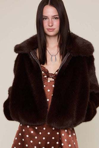 Foxy Faux Fur Jacket