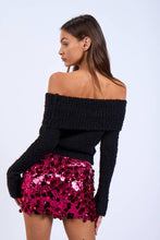 Load image into Gallery viewer, Ballet Off Shoulder Sweater