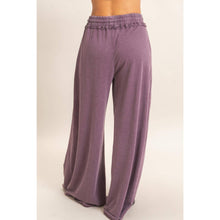 Load image into Gallery viewer, Mineral Wash Star Patch And Print Wide Leg Pants