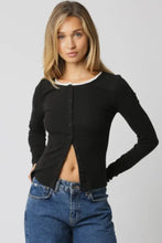 Load image into Gallery viewer, Saige Button Top