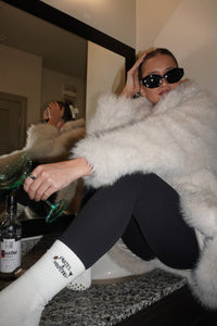 Pilates and Martinis Grip Socks