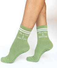 Load image into Gallery viewer, Pilates &amp; Matcha Pilates Socks