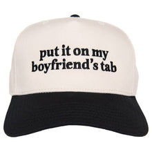 Load image into Gallery viewer, Boyfriend&#39;s Tab Trucker Hat