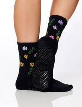 Load image into Gallery viewer, Wild Flower Pilates Grip Socks
