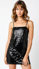 Load image into Gallery viewer, Rylee Sequin Mini Dress