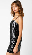 Load image into Gallery viewer, Rylee Sequin Mini Dress