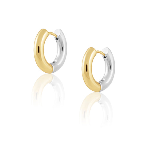 Gala Two-Tone Hoops