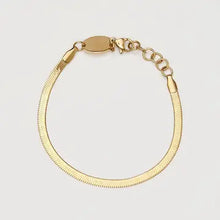 Load image into Gallery viewer, Dainty Herringbone Bracelet