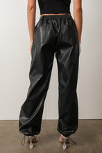 Load image into Gallery viewer, Lee Vegan Leather Joggers