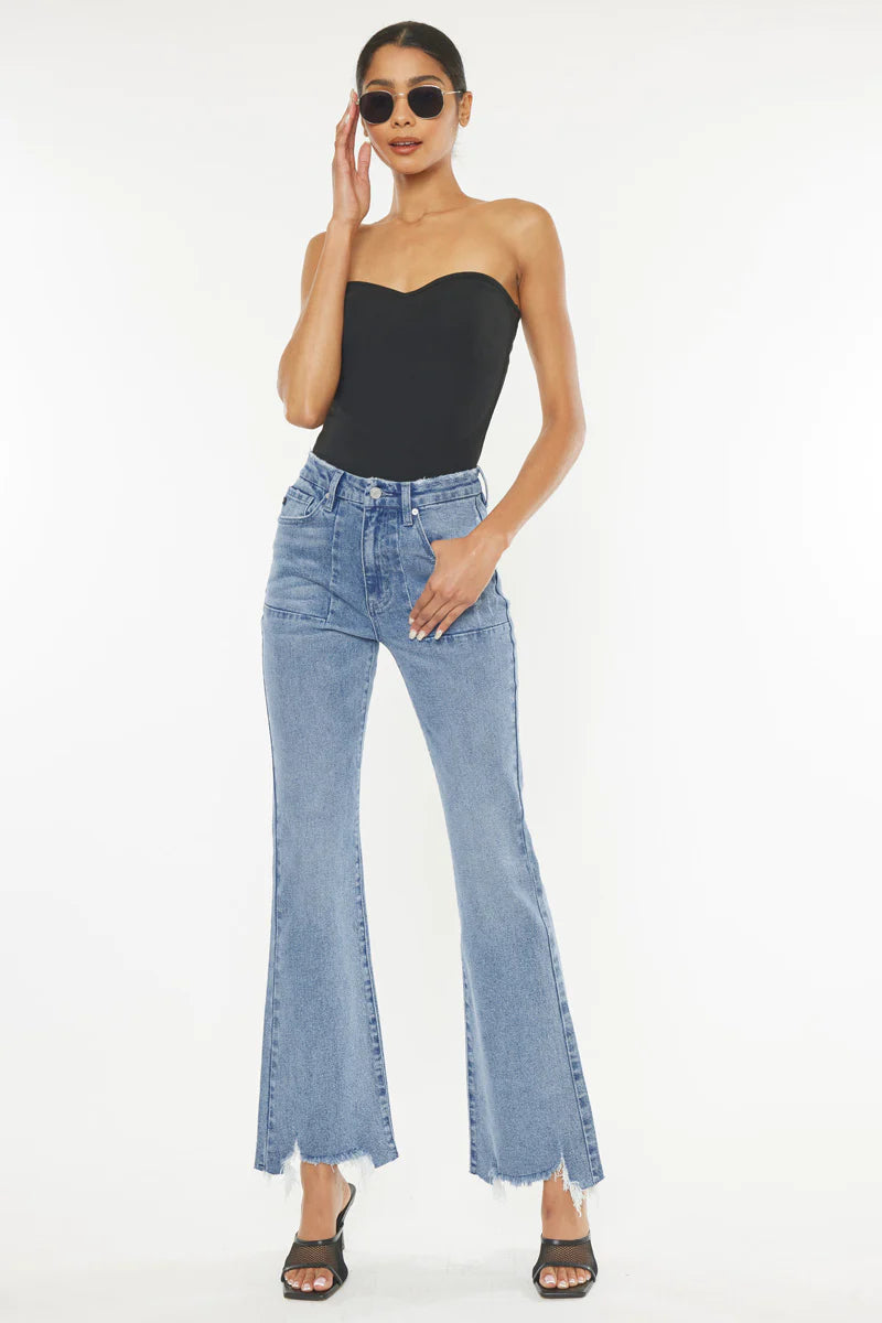 Posie High Rise Flare Jeans