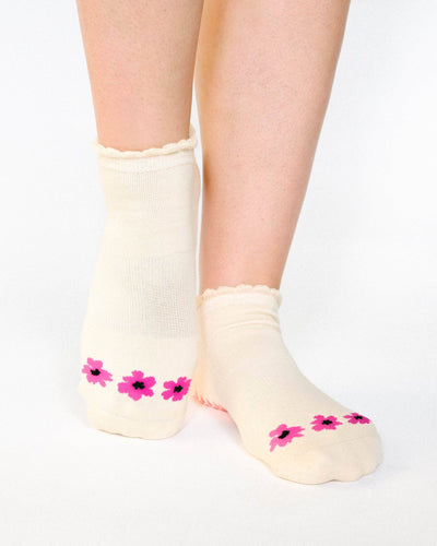 Blossom Full Foot Grip Sock