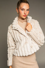 Load image into Gallery viewer, Tiffany Faux Fur Jacket