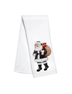 Christmas-Kitchen Towel -Santa CC